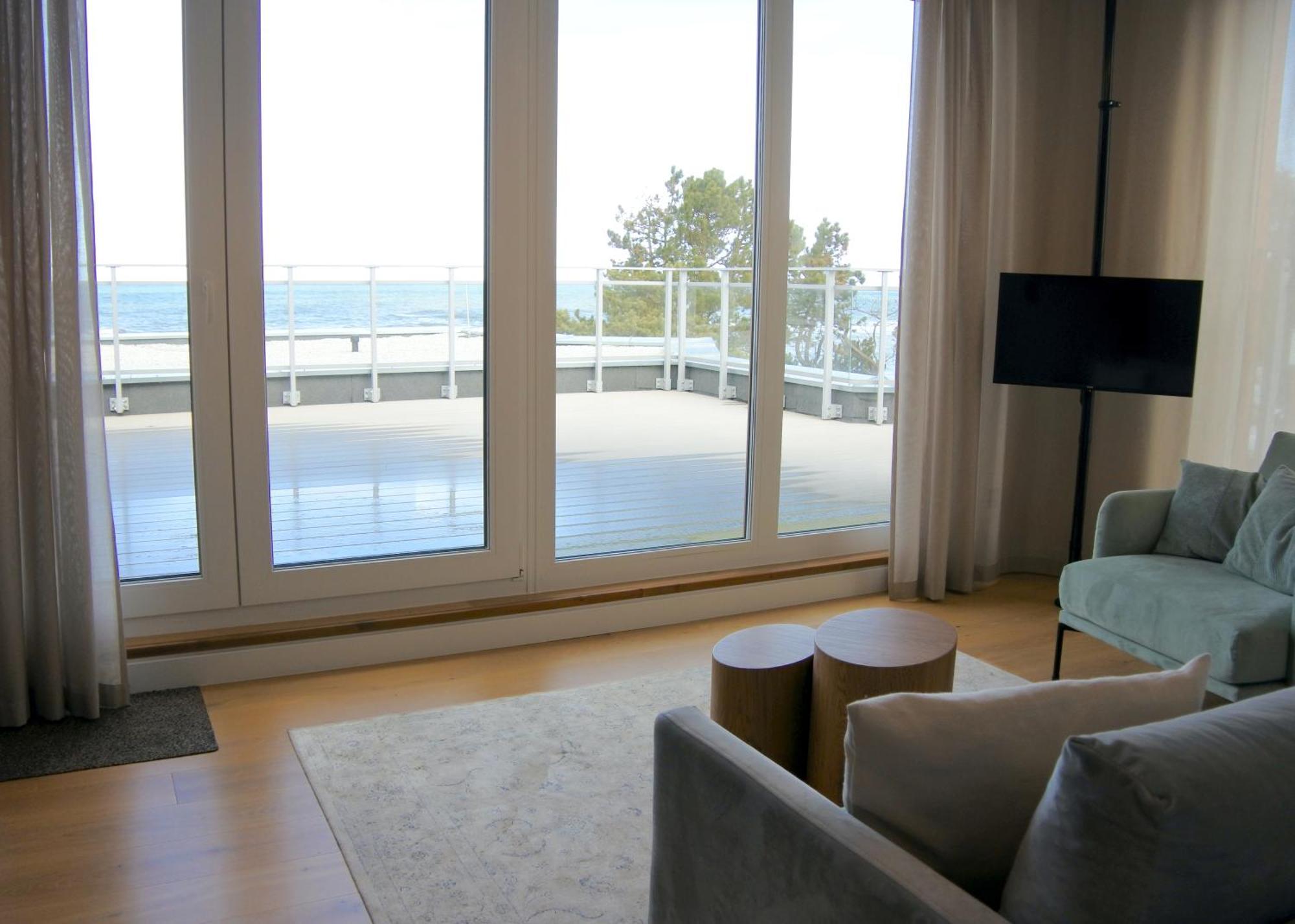 Apartment Penthouse Mit Meerblick Und Dachterrasse In Bei Mielno