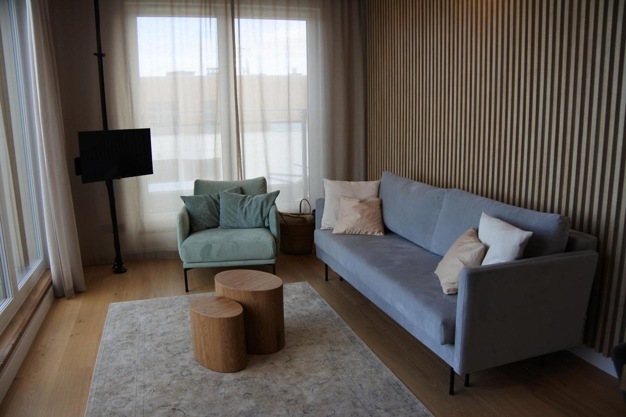 Penthouse Mit Meerblick Und Dachterrasse In Bei Mielno *