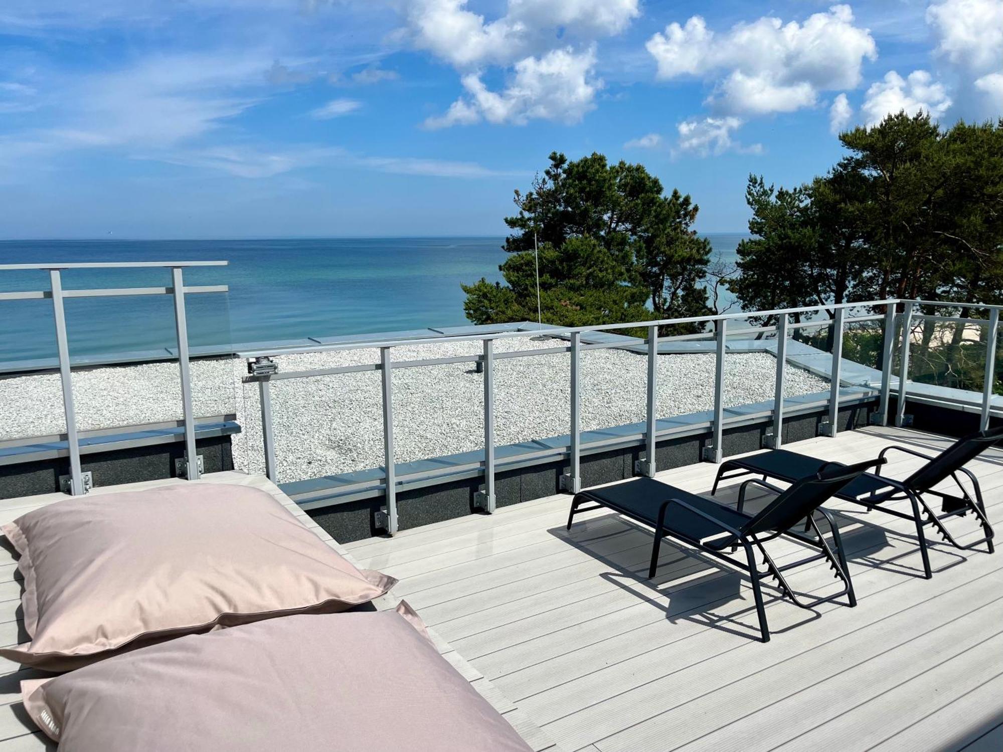 Penthouse Mit Meerblick Und Dachterrasse In Bei Mielno Apartment Gaski (Koszalin)