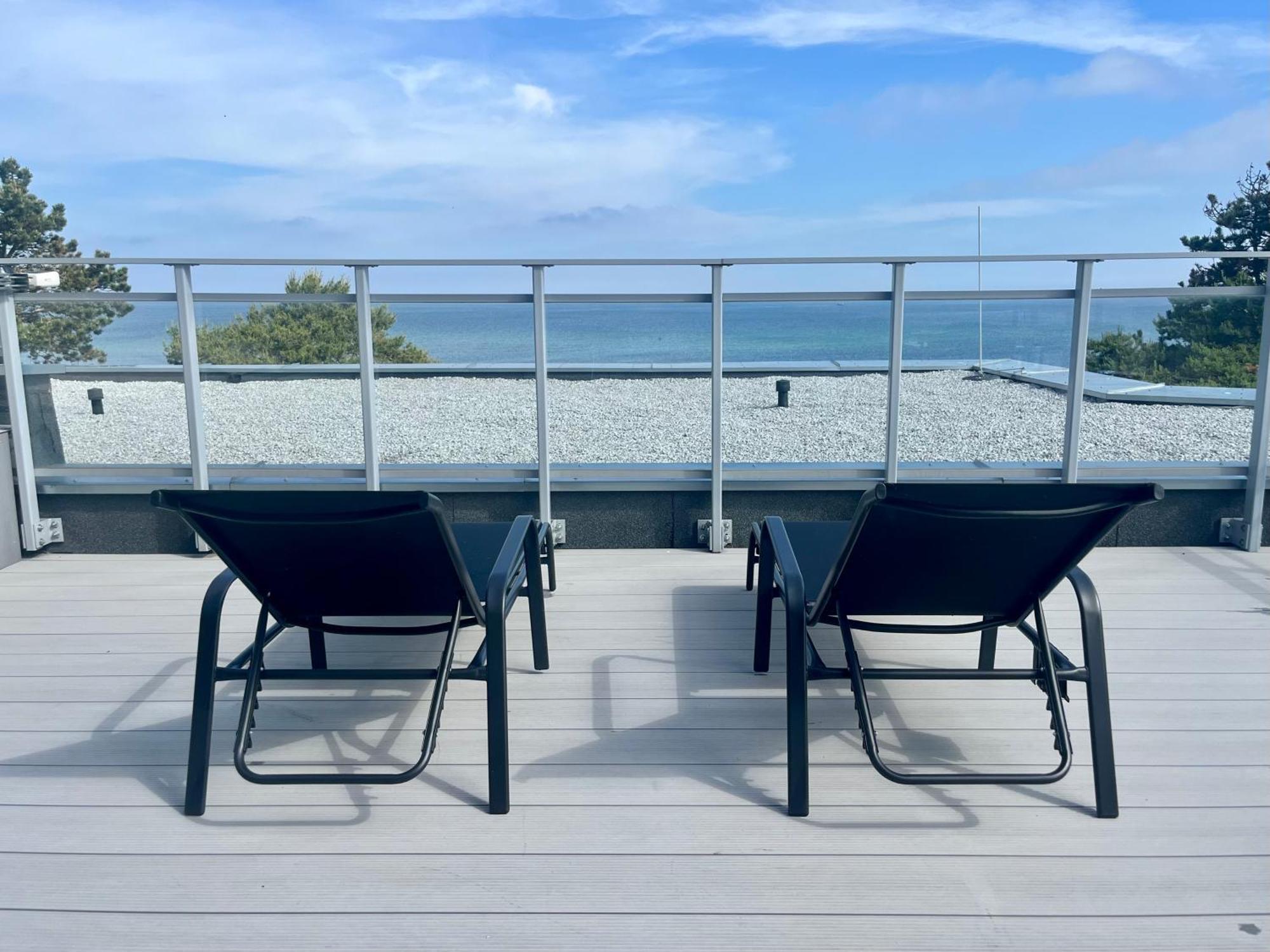 Penthouse Mit Meerblick Und Dachterrasse In Bei Mielno *