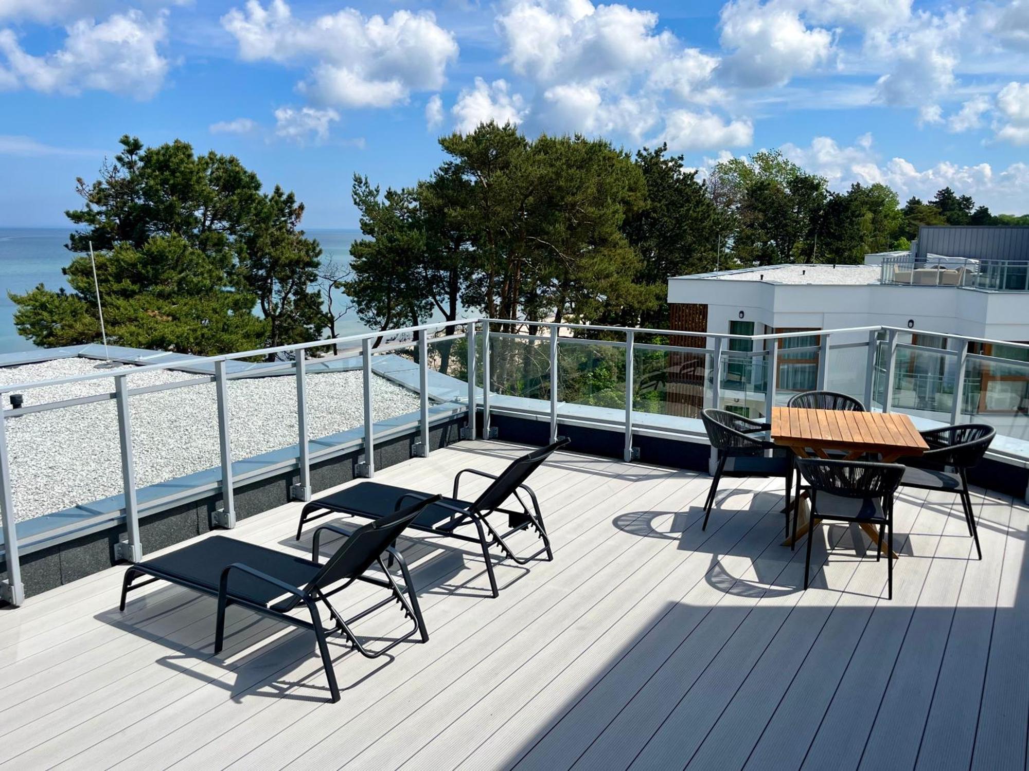 Penthouse Mit Meerblick Und Dachterrasse In Bei Mielno Apartment Gaski (Koszalin)